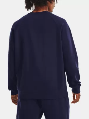 Moški pulover UNDER ARMOUR RIVAL FLEECE CREW 1379755-410 MODRA
