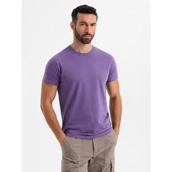  Srajca OMBRE OM-TSBS-0236 VIJOLIČNA 