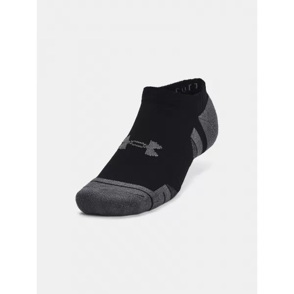  Nogavice UNDER ARMOUR PERFORMANCE COTTON NS (3 PÁRY) 1379526-001 ČRNA 