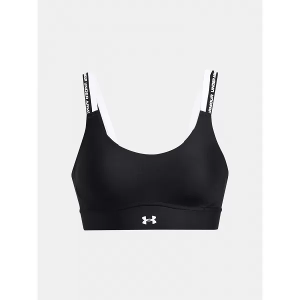  Ženski nedrček UNDER ARMOUR INFINITY MID 2.0 RIB BRA 1385433-001 ČRNA 