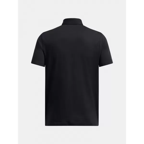  Moška majica s kratkimi rokavi UNDER ARMOUR ICON POLO 1386608-001 ČRNA 