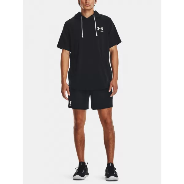  Moške kratke hlače UNDER ARMOUR RIVAL TERRY 6IN SHORT 1382427-001 ČRNA 