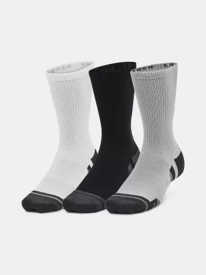 Nogavice UNDER ARMOUR PERFORMANCE TECH CREW (3 PÁRY) 1379512-011 SIVA
