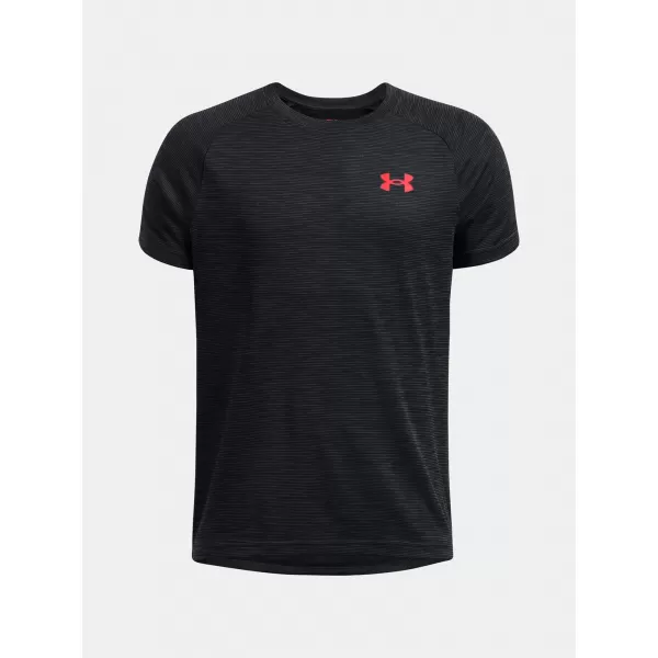  Fantovska majica s kratkimi rokavi UNDER ARMOUR TECH TEXTURED SS 1382790-003 ČRNA 