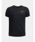 Fantovska majica s kratkimi rokavi UNDER ARMOUR TECH TEXTURED SS 1382790-003 ČRNA