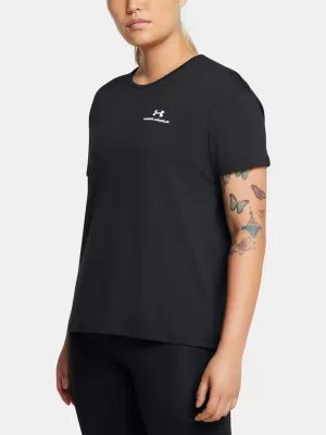 Ženska majica s kratkimi rokavi UNDER ARMOUR VANISH ENERGY SS 2.0 1379141-002 ČRNA