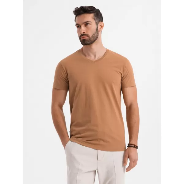  Srajca OMBRE OM-TSBS-0237 RJAVA 