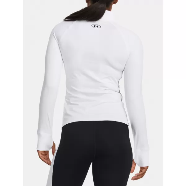  Ženska majica s kratkimi rokavi UNDER ARMOUR TRAIN CW 1/2 ZIP 1379886-100 BELA 