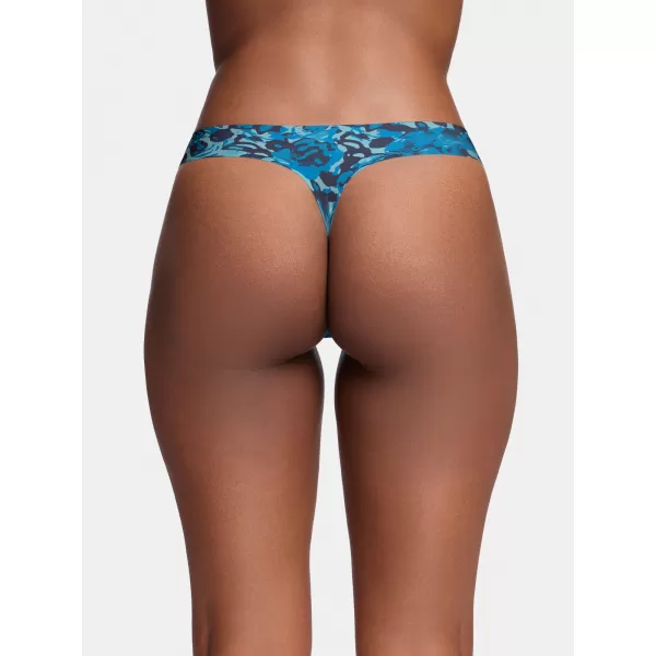  Ženske spodnjice UNDER ARMOUR PURE STRETCH NS NOV THONG (3KS) 1383894-293 MODRA 