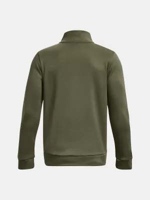 Fantovski pulover UNDER ARMOUR ARMOUR FLEECE 1/4 ZIP 1373559-390 ZELENA