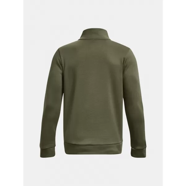 Fantovski pulover UNDER ARMOUR ARMOUR FLEECE 1/4 ZIP 1373559-390 ZELENA 