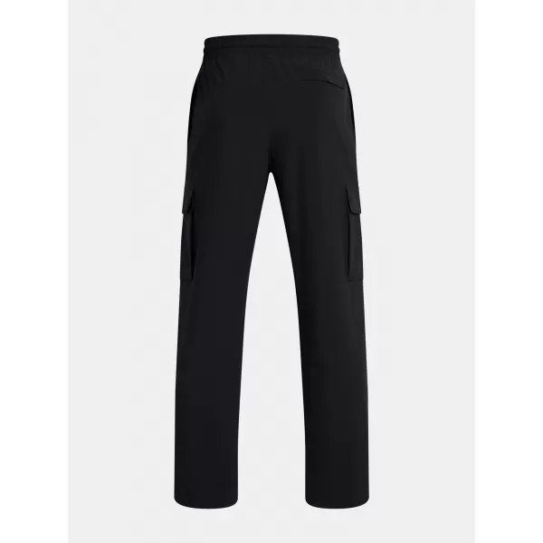  Moške športne hlače UNDER ARMOUR VIBE WOVEN CARGO PANTS 1386558-001 ČRNA 