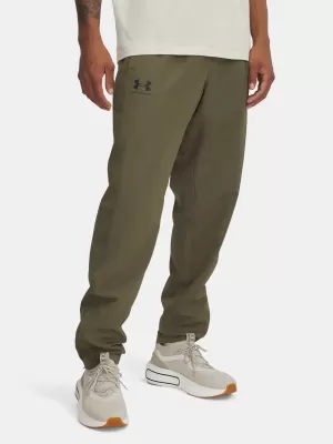 Moške športne hlače UNDER ARMOUR RIVAL WVN WINDBREAKER PN 1390150-390 ZELENA