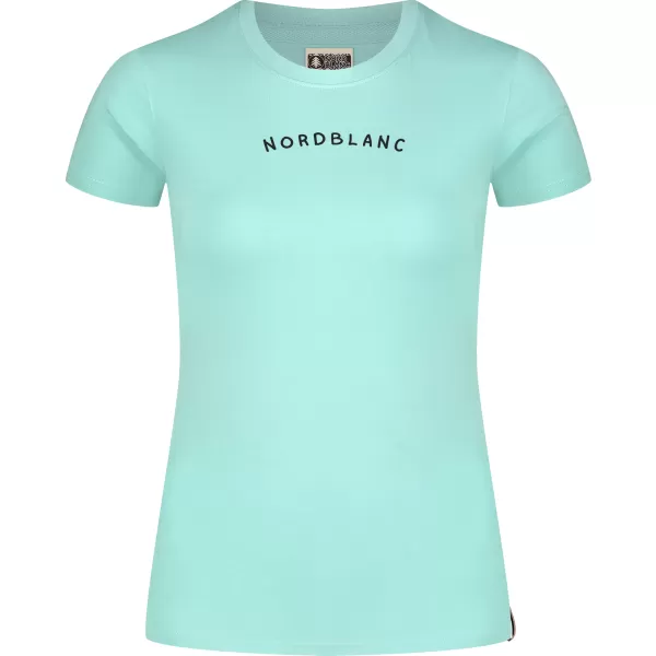  Ženska majica s kratkimi rokavi NORDBLANC INTERSECT NBSLT8179 SVETLO MODRA 