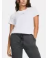 Ženska majica s kratkimi rokavi UNDER ARMOUR CAMPUS CORE SS 1383648-100 BELA