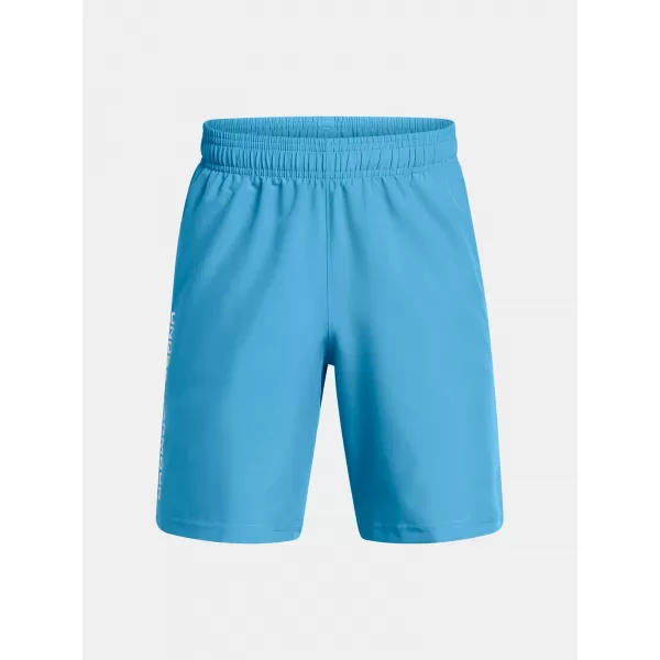  Fantovske kratke hlače UNDER ARMOUR TECH WOVEN WORDMARK SHORT 1383341-452 MODRA 