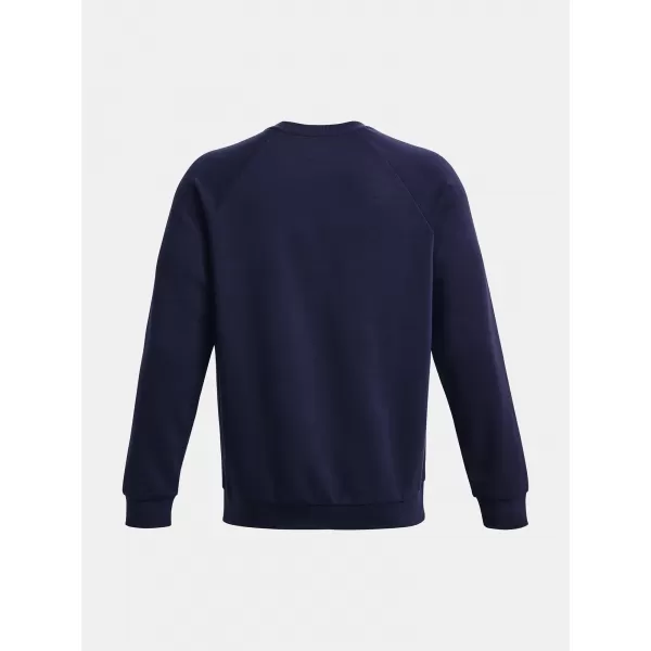  Moški pulover UNDER ARMOUR RIVAL FLEECE CREW 1379755-410 MODRA 
