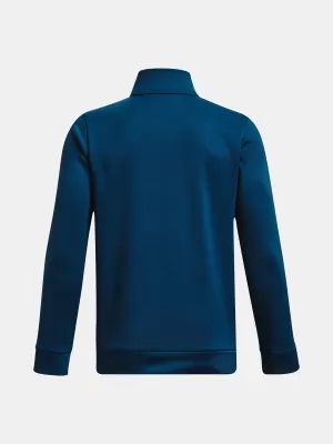 Fantovski pulover UNDER ARMOUR ARMOUR FLEECE 1/4 ZIP 1373559-426 MODRA