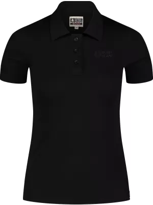Ženska polo majica NORDBLANC EVERMORE NBSLT8174 ČRNA