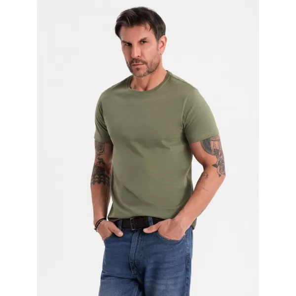  Srajca OMBRE OM-TSBS-0236 KHAKI 