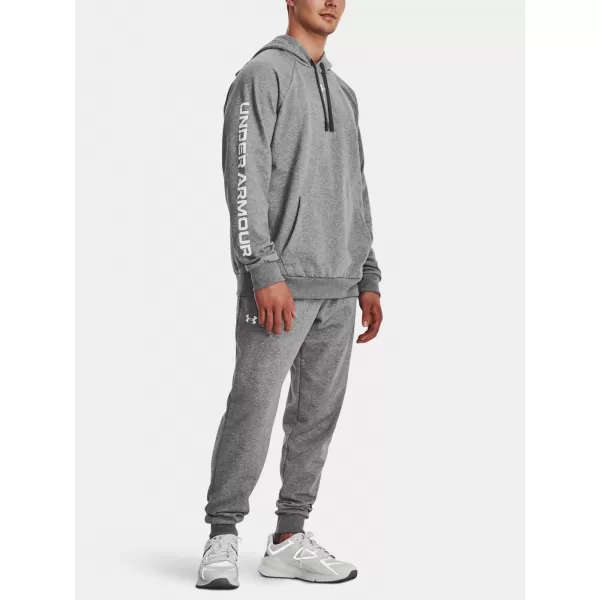  Moški komplet UNDER ARMOUR RIVAL FLEECE SUIT 1379768-025 SIVA 