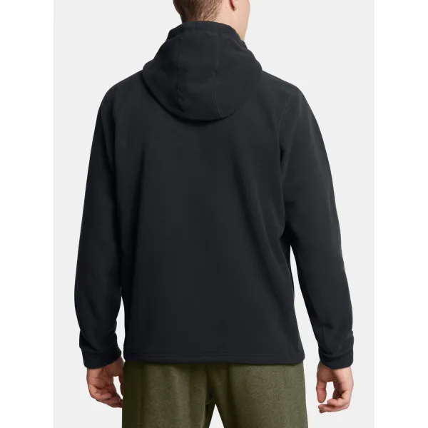  Moški pulover UNDER ARMOUR EXPANSE FLEECE HOODIE 1387571-001 ČRNA 