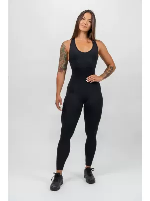 Športni kombinezon GYM RAT 201 BLACK Nebbia