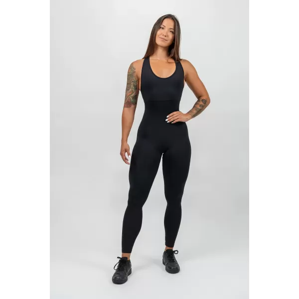  Športni kombinezon GYM RAT 201 BLACK Nebbia 