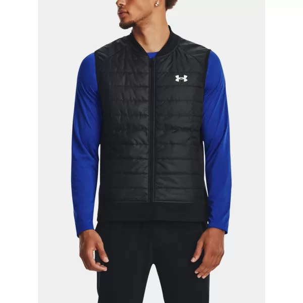  Moški telovnik UNDER ARMOUR STRM INS RUN VEST 1380870-001 ČRNA 