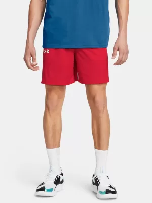 Moške kratke hlače UNDER ARMOUR BASELINE SHORT 1383389-600 RDEČA