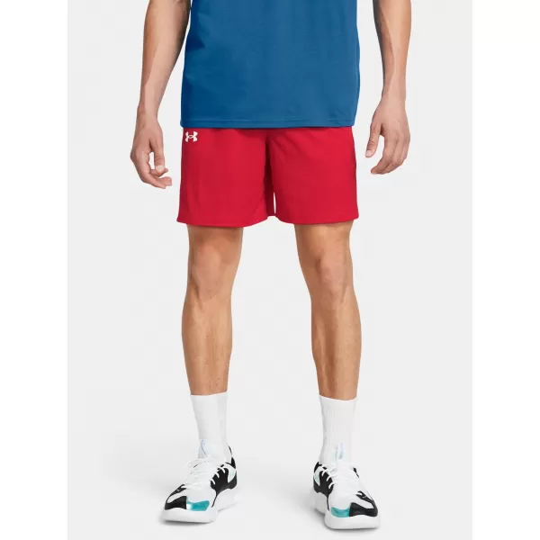  Moške kratke hlače UNDER ARMOUR BASELINE SHORT 1383389-600 RDEČA 