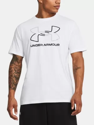Moška majica s kratkimi rokavi UNDER ARMOUR UA GL FOUNDATION UPDATE SS 1382915-100 BELA