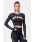 Sports HERO majica z dolgimi rokavi 585 BLACK Nebbia