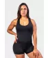 Športni kombinezon kratek 5 palcev GYM RAT 287 BLACK Nebbia