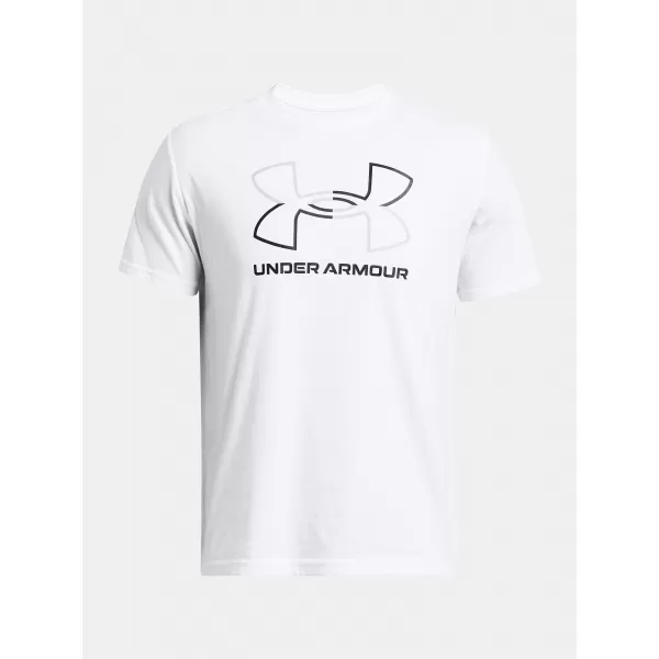  Moška majica s kratkimi rokavi UNDER ARMOUR GL FOUNDATION UPDATE SS 1382915-100 BELA 