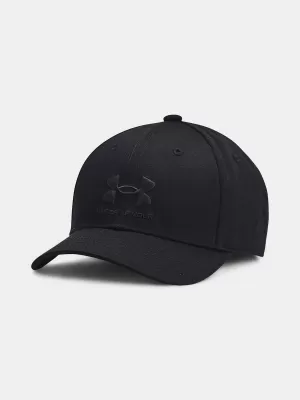Fantovska kapa UNDER ARMOUR YOUTH BRANDED LOCKUP ADJ 1381646-002 ČRNA
