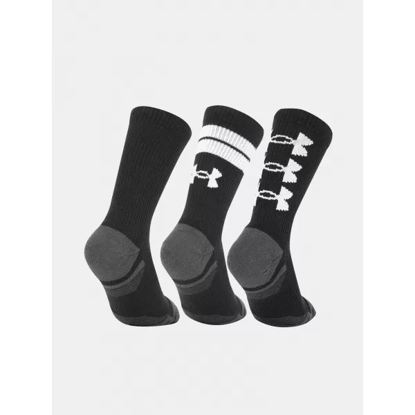  Nogavice UNDER ARMOUR PERF TECH NOV CREW (3 PÁRY) 1379515-002 ČRNA 