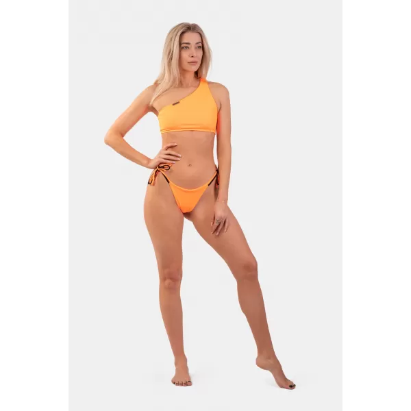  Oranžne neonske bikini kopalke - spodnji del na zavezovanje 453 ORANŽNE Nebbia 
