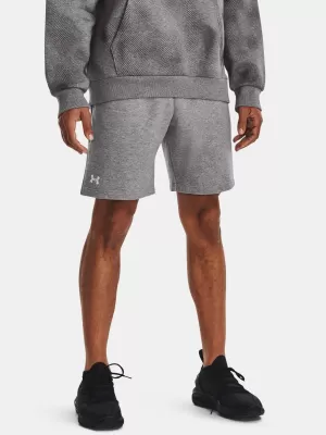 Moške kratke hlače UNDER ARMOUR RIVAL FLEECE SHORTS 1379779-025 SIVA