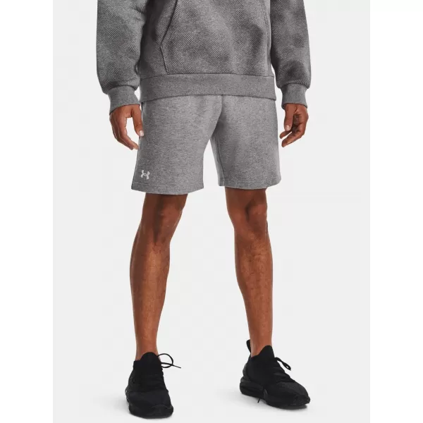  Moške kratke hlače UNDER ARMOUR RIVAL FLEECE SHORTS 1379779-025 SIVA 