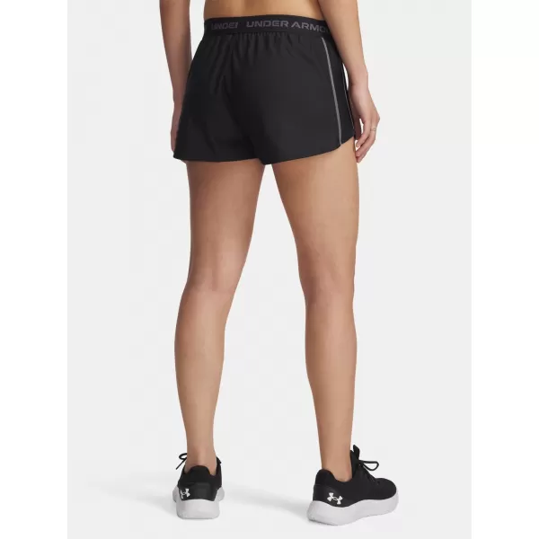  Ženske kratke hlače UNDER ARMOUR TECH PLAY UP SHORTS 1389882-001 ČRNA 