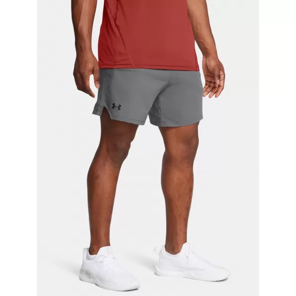  Moške kratke hlače UNDER ARMOUR VANISH WOVEN 6IN SHORTS 1373718-027 SIVA 