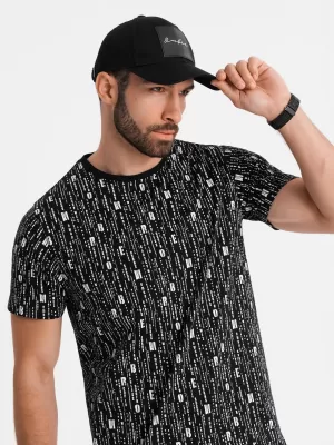 Srajca OMBRE OM-TSFP-0225 ČRN