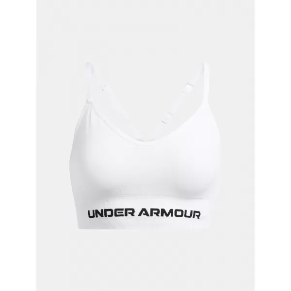  Ženski nedrček UNDER ARMOUR VANISH SEAMLESS LOW BRA 1384417-100 BELA 