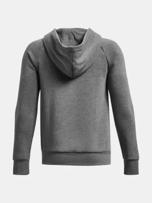 Fantovski pulover UNDER ARMOUR RIVAL FLEECE FZ HOODIE 1379794-025 SIVA