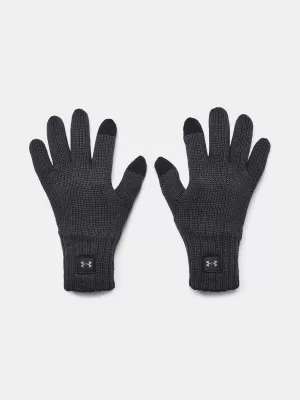 Moške rokavice UNDER ARMOUR HALFTIME WOOL GLOVE 1378755-001 ČRNA