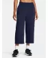 Ženske športne hlače UNDER ARMOUR UNSTOPPABLE FLC GRID CROP 1386492-410 MODRA