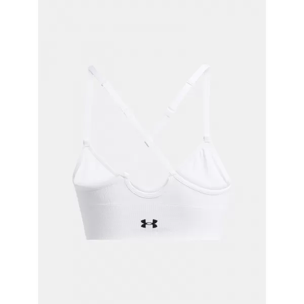  Ženski nedrček UNDER ARMOUR VANISH SEAMLESS LOW BRA 1384417-100 BELA 