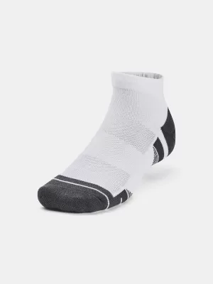 Nogavice UNDER ARMOUR PERFORMANCE TECH LOW (3 PÁRY) 1379504-100 BELA