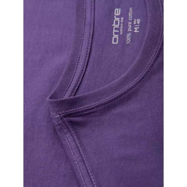  Srajca OMBRE OM-TSBS-0236 VIJOLIČNA 